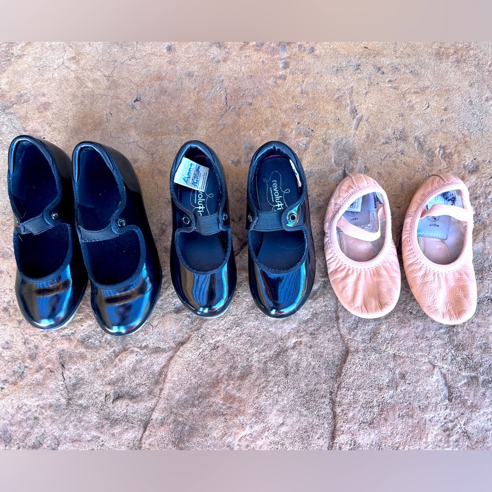 Girls dance shoes - size 11 & 11.5